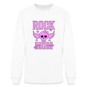 Rock Mom - Men's Long Sleeve T-Shirt - white - Front