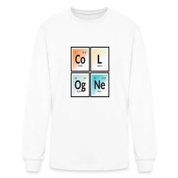 Elements of Cologne - Men's Long Sleeve T-Shirt - white - Front