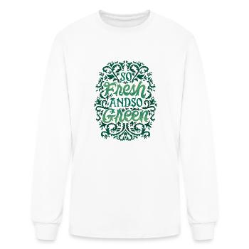 So Fresh And So Green - Men's Long Sleeve T-Shirt - white - Front