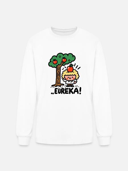 Eureka - Men's Long Sleeve T-Shirt - white