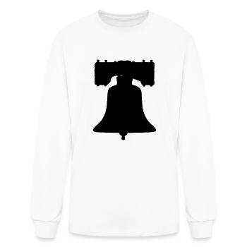 americana liberty bell 03 - Men's Long Sleeve T-Shirt - white - Front