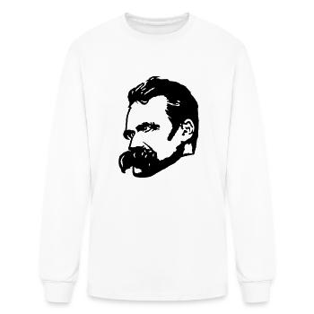 Friedrich Nietzsche - Men's Long Sleeve T-Shirt - white - Front