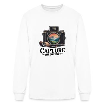 Capture the Journey - Men's Long Sleeve T-Shirt - white - Front