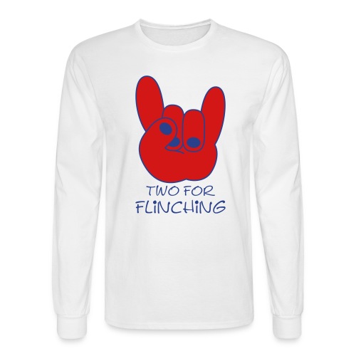 Two For Flinching Logo - Men's Long Sleeve T-Shirt