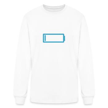 creativity loading... - Men's Long Sleeve T-Shirt - white - Front
