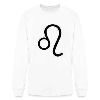 Leo - Men's Long Sleeve T-Shirt - white - Front