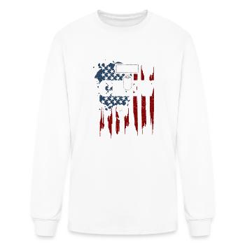 Veteran Crew - Veteran - Men's Long Sleeve T-Shirt - white - Front