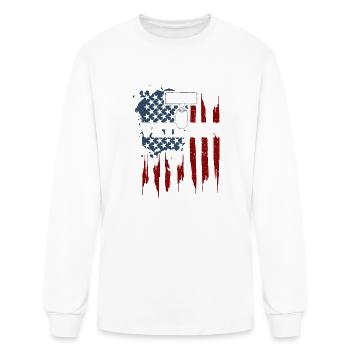 Military Veteran - Veteran - Men's Long Sleeve T-Shirt - white - Front
