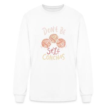 Spanish Humor Conchas - Men's Long Sleeve T-Shirt - white - Front