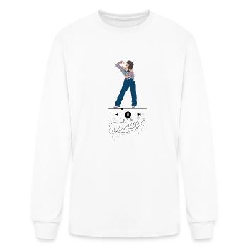 Music & Dance T-shirts - Men's Long Sleeve T-Shirt - white - Front