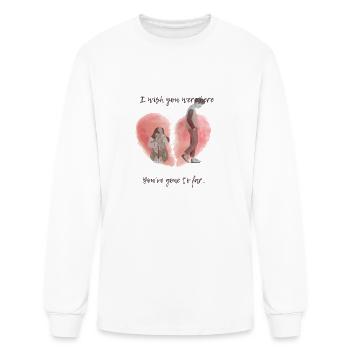 Broken heart - Men's Long Sleeve T-Shirt - white - Front