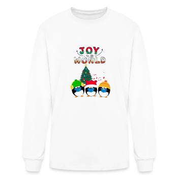 Joy to the World - Men's Long Sleeve T-Shirt - white - Front