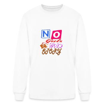 no guts no story - Men's Long Sleeve T-Shirt - white - Front