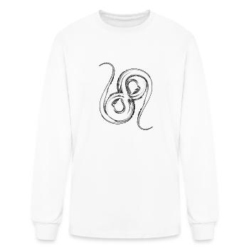 Leo and Leo - Men's Long Sleeve T-Shirt - white - Front