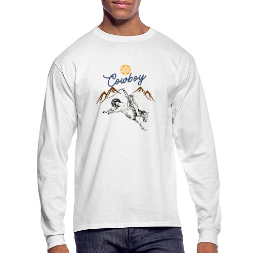 Wild West Cowboy Ride - Men's Long Sleeve T-Shirt