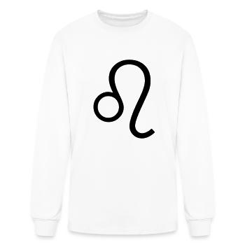 Leo - Men's Long Sleeve T-Shirt - white - Front
