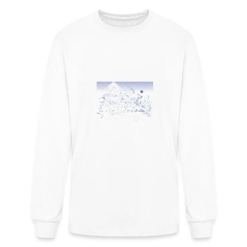 Captivated by the simplicity - Men's Long Sleeve T-Shirt - white - Front