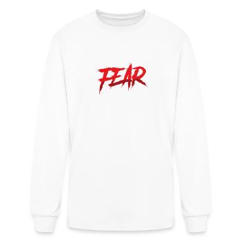 Fear is Only an Illusion - Men's Long Sleeve T-Shirt - white - Front