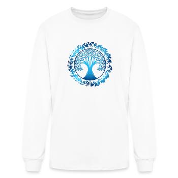 Tree - Men's Long Sleeve T-Shirt - white - Front