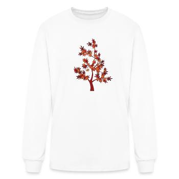 Tree - Men's Long Sleeve T-Shirt - white - Front