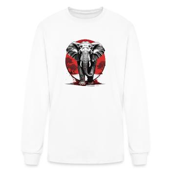 Safari Holiday - Men's Long Sleeve T-Shirt - white - Front