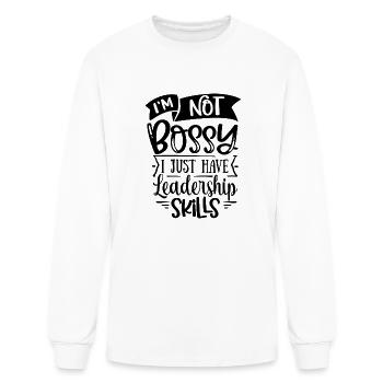 Im not bossy - Men's Long Sleeve T-Shirt - white - Front