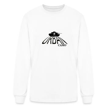 Urban Camo Tank - Men's Long Sleeve T-Shirt - white - Front
