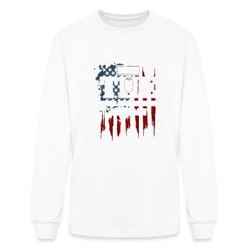 I Walked The Walk Afghanistan Ve... - Men's Long Sleeve T-Shirt - white - Front