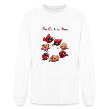 The Cardinal Sins - Men's Long Sleeve T-Shirt - white - Front