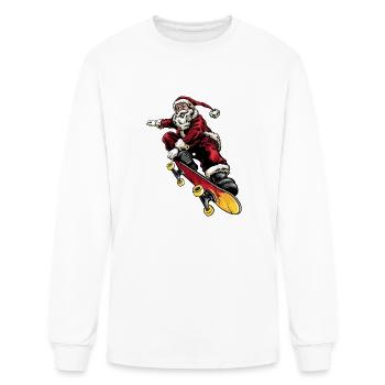 Santa Claus - Men's Long Sleeve T-Shirt - white - Front