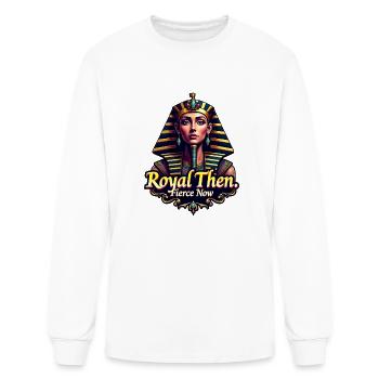 Pharaoh Queen in Gold - Men's Long Sleeve T-Shirt - white - Front