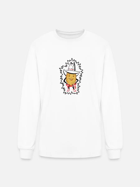 Slim Chipley - Men's Long Sleeve T-Shirt - white