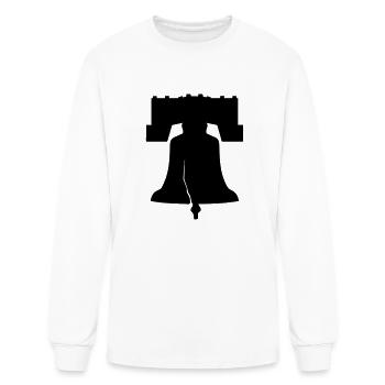 americana liberty bell 09 - Men's Long Sleeve T-Shirt - white - Front