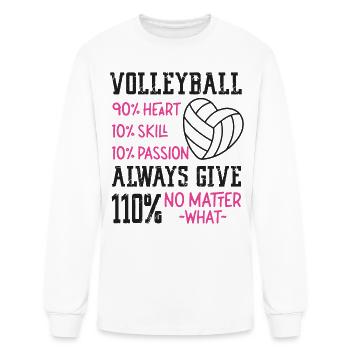 Volleyball Player Team Volleyball - Men's Long Sleeve T-Shirt - white - Front