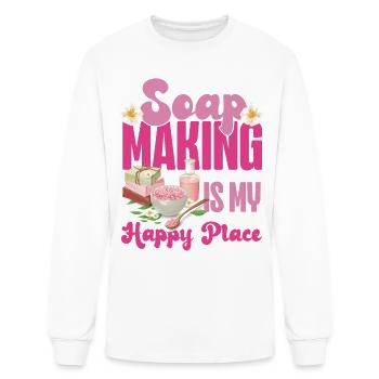 Soap Making Crafting Soap Making - Men's Long Sleeve T-Shirt - white - Front