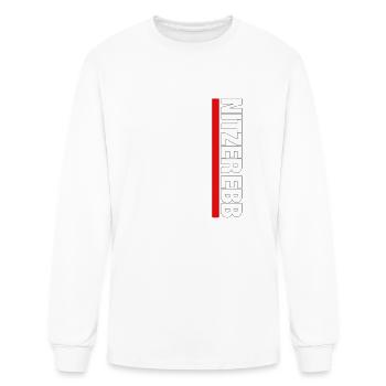 20210224 215859 - Men's Long Sleeve T-Shirt - white - Front