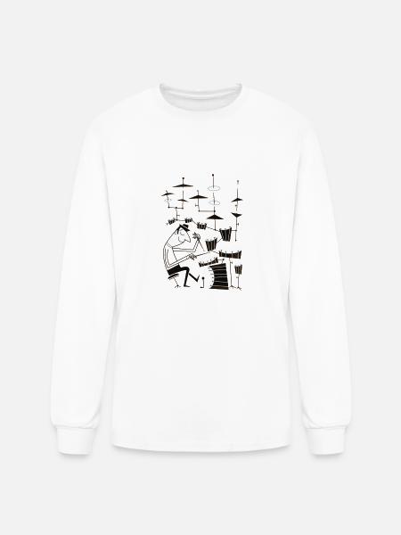broway gek gaming fun - Men's Long Sleeve T-Shirt - white