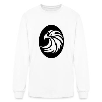 eagle - Men's Long Sleeve T-Shirt - white - Front