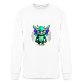 Adorable Mythical Creature - Men's Long Sleeve T-Shirt - white - Front