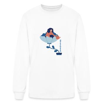 Take care of yourself as you take care of others - Men's Long Sleeve T-Shirt - white - Front