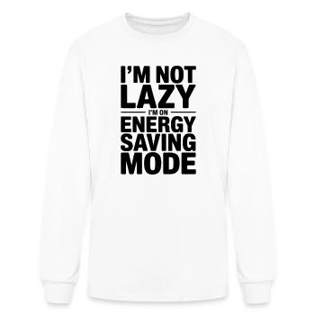 Office sarcasm - Men's Long Sleeve T-Shirt - white - Front