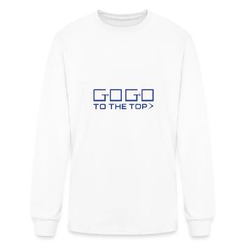 Go To The Top - Men's Long Sleeve T-Shirt - white - Front