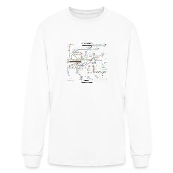 Subway - Munich - Men's Long Sleeve T-Shirt - white - Front