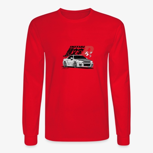 Initial-D Fall Collection: R34 - Men's Long Sleeve T-Shirt