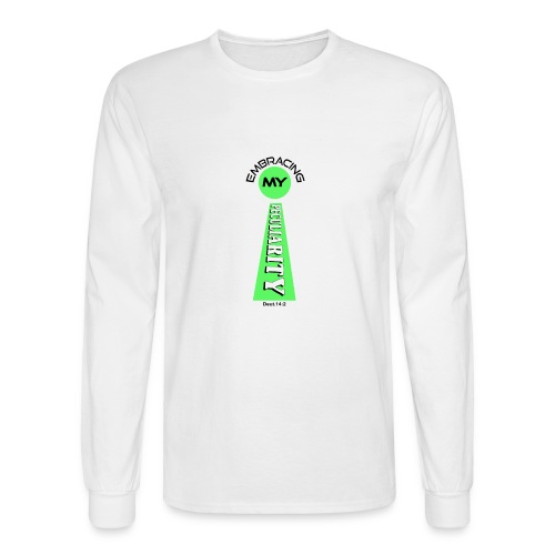 Embracing My Peculiarity-iPhone Case - Men's Long Sleeve T-Shirt