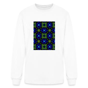 enchanting abstract seamless pattern - Men's Long Sleeve T-Shirt - white - Front