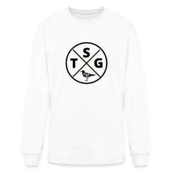 The Soaring Gull - Men's Long Sleeve T-Shirt - white - Front