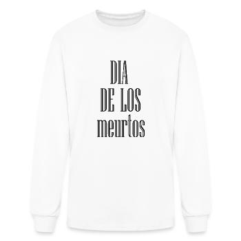 Dia De Los MuertosS - Men's Long Sleeve T-Shirt - white - Front