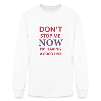 MOTIVATION - T-shirt à manches longues Homme - blanc - Devant