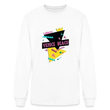 Venice Beach California 90s - Men's Long Sleeve T-Shirt - white - Front